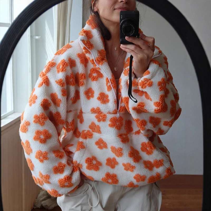 Fleece-Blumen-Sweatshirt für D – Plant Parent Hoodie Bewertung und Preis