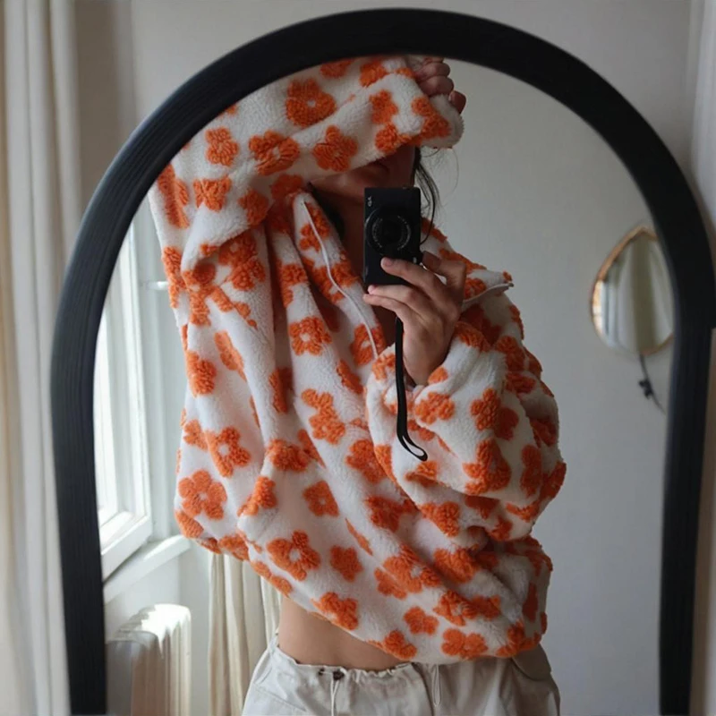 Fleece-Blumen-Sweatshirt für D – Plant Parent Hoodie Bewertung und Preis