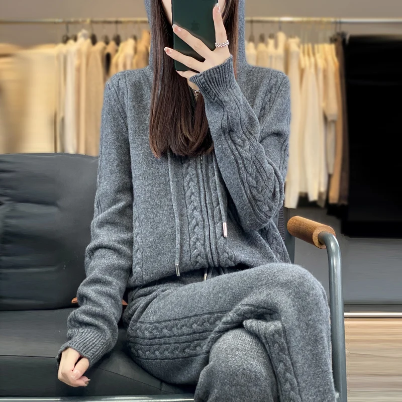 Damen-Set aus reinem Kaschmir: – Plant Parent Hoodie Bewertung und Preis